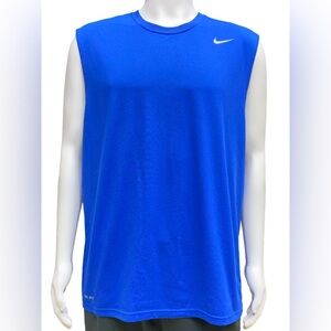 Nike Men’s Sleeveless Dri-FIT Tank Top - Blue